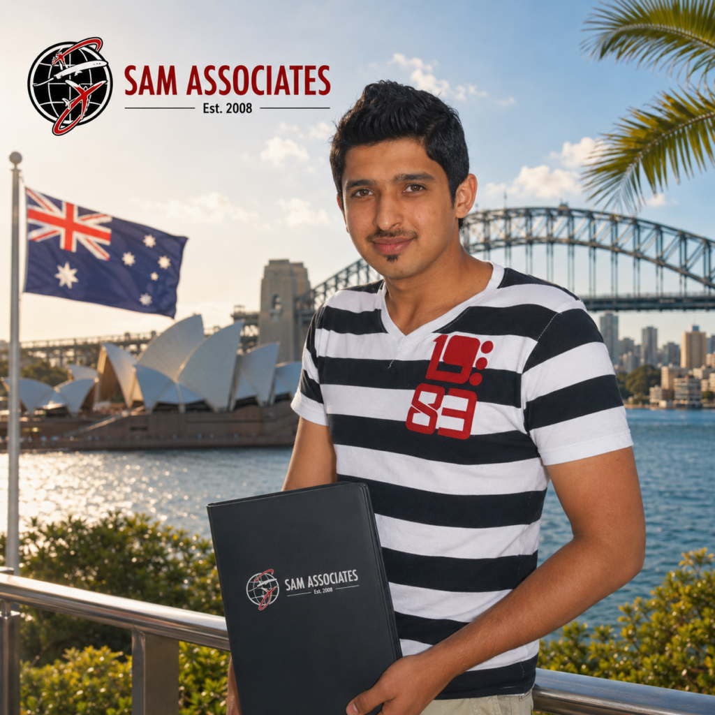 Usman Javed 🇦🇺 Australia "SAM Associates made my study abroad journey smooth and stress-free."