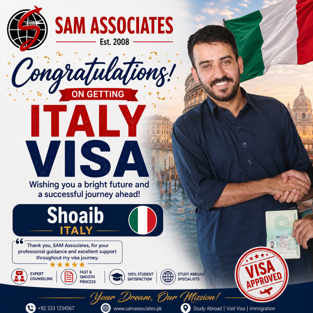 Shoaib italy